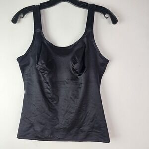 Ruby Ribbon Original Cami Camisole Womens Shaping Top Size 34 Tank Black *Read
